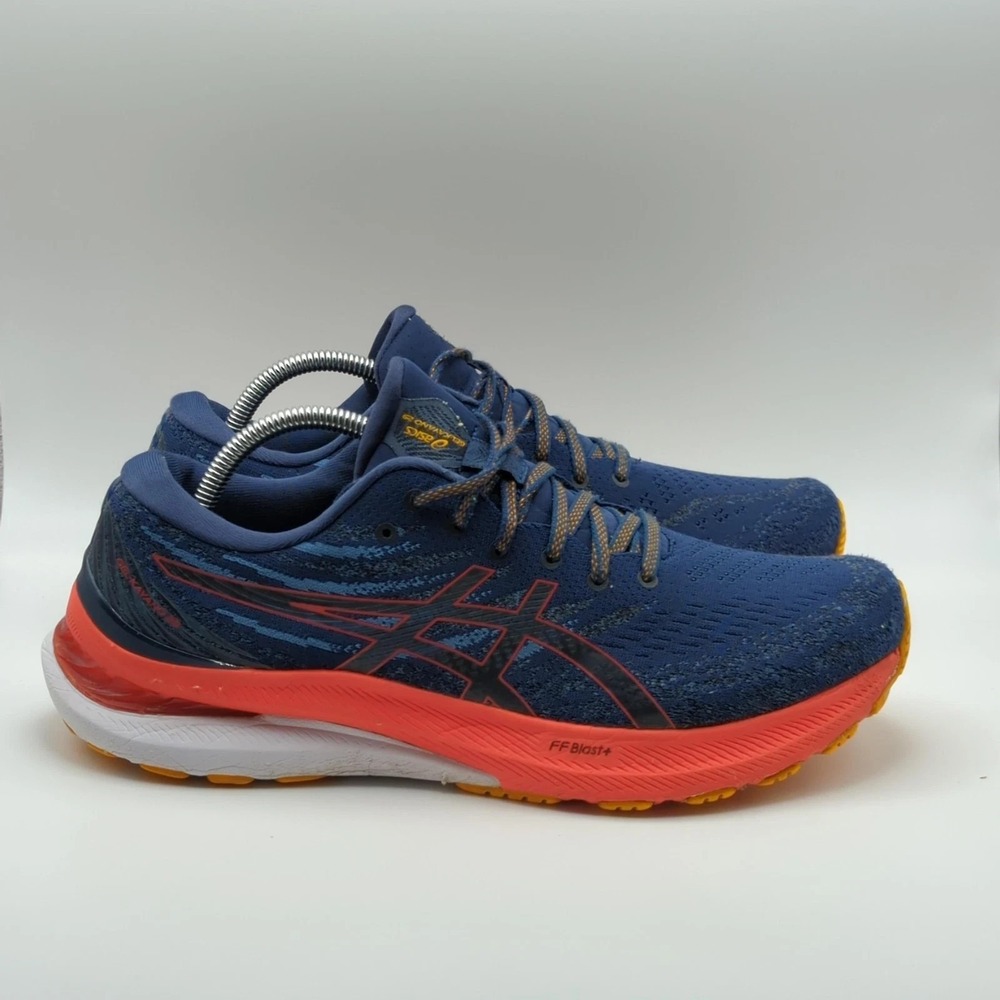 ASICS GEL-Nimbus Running Shoes Mens Size 10.5 Blue Orange FF Blast+ 1011B440